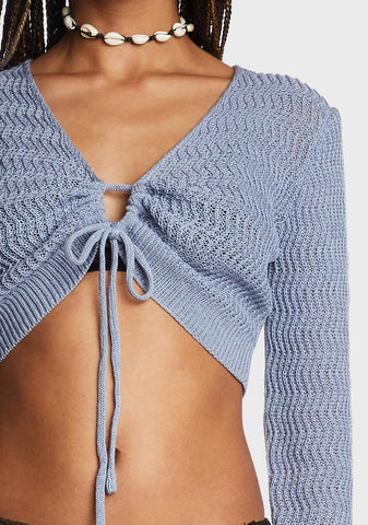 Just Grazing Crochet Crop Top