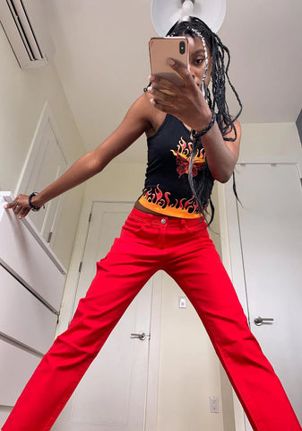 Burning Rubber Graphic Tank