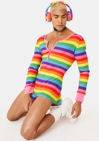 Slay The Day Long Sleeve Romper