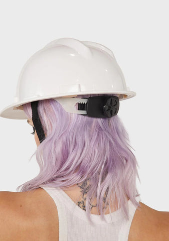 White Hard Hat