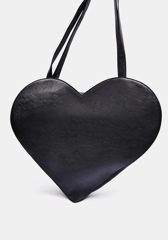 Super Hero Love Heart Tote Bag
