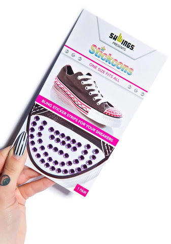 Put A Bling On It Stickers - Pink