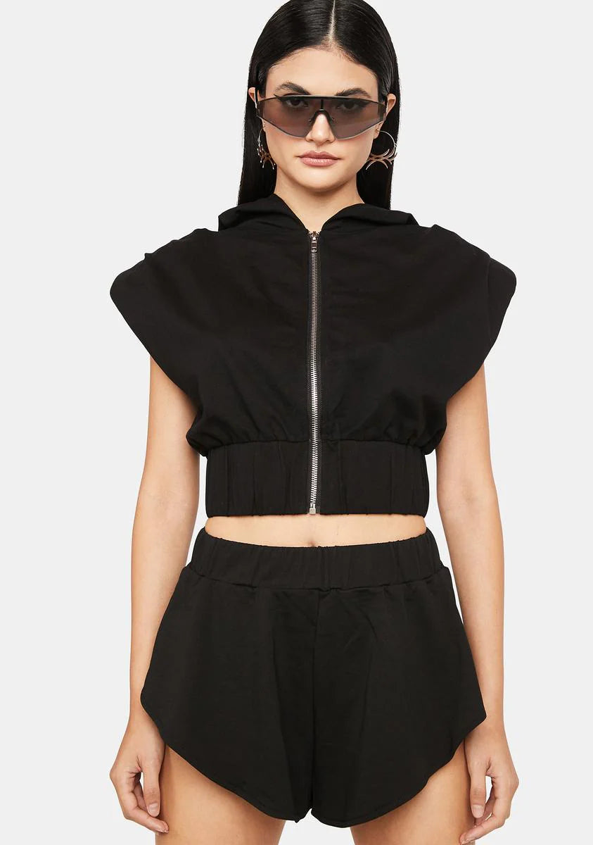 Upside Down Feels Shorts Set