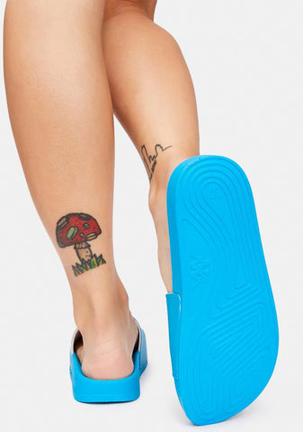 Royal Blue Authentic Adam 2 Slide Sandals