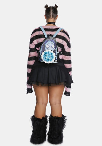 The Corpse Bride Emily Bouquet Mini Backpack