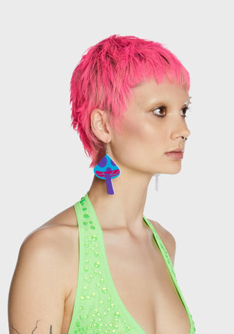 Saturn Girl Drop Earrings