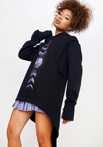 Ask For The Moon Graphic Hoodie