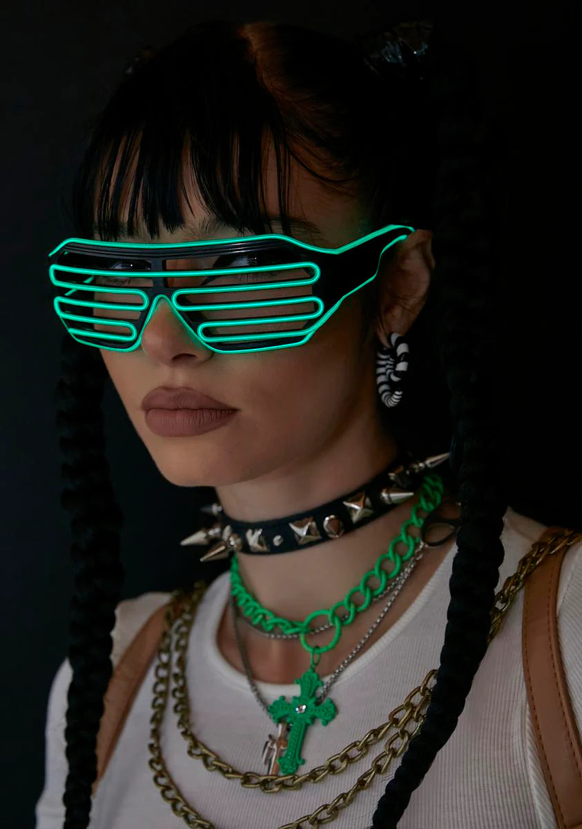 Electric Dune Light-Up Sunglasses