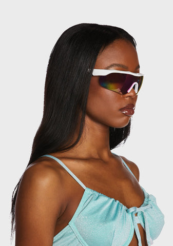 At High Altitude Mirrored Sunglasses