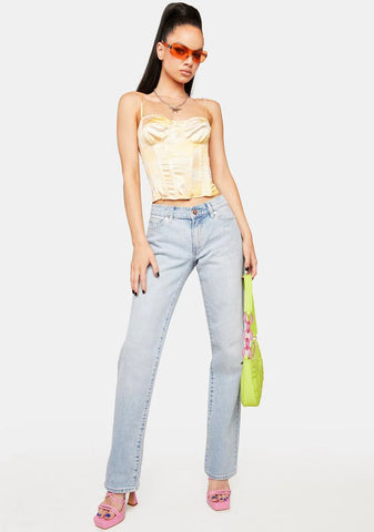 Fever Kiss Satin Corset