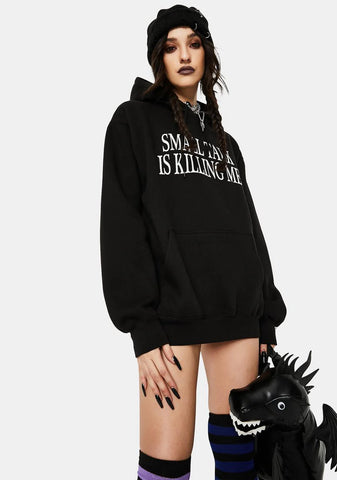 Small Talk Graphic Hoodie