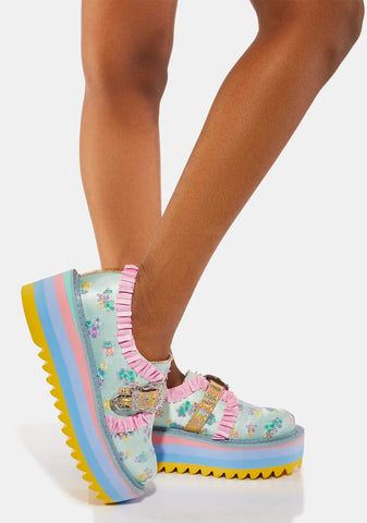 So Refreshing Platform Oxfords