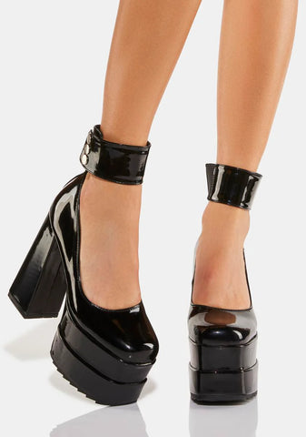 Shining Armor Platform Heels