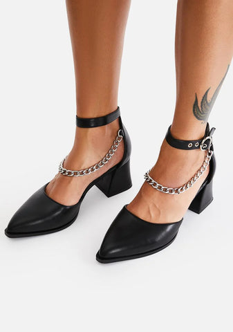 Classy N' Sassy Chain Heels