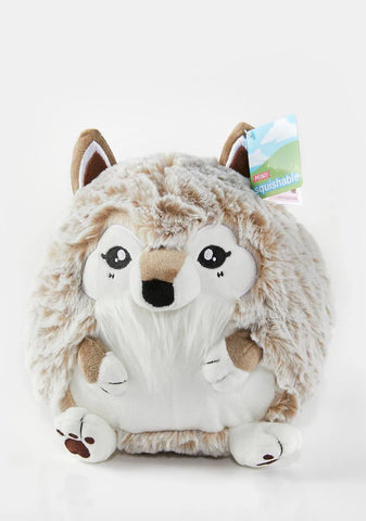 Mini Squishable Wolf