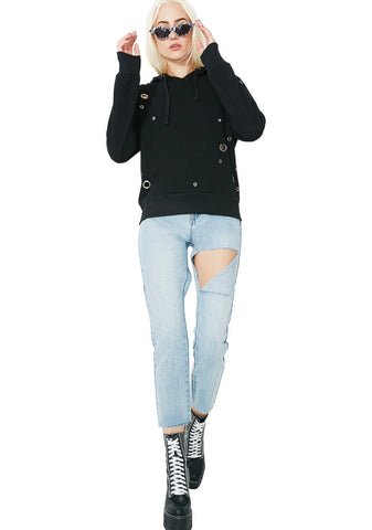 Deep End Grommet Hoodie