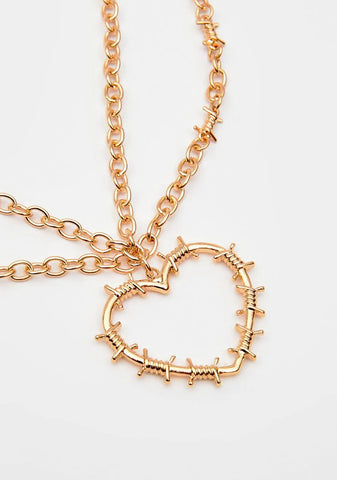 Love Can Be Deadly Chain Choker
