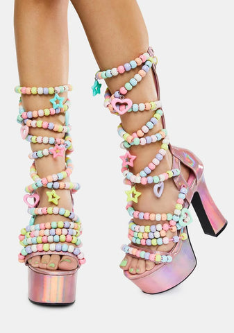 Candyrave Platform Heels