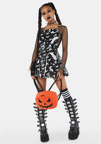Bat My Lashes Pinafore Dress