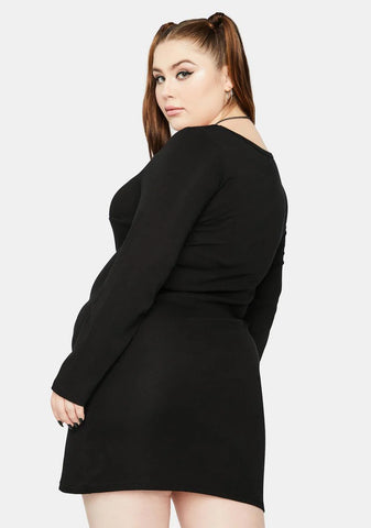 Ink Always Fresh Bouquet Mini Dress