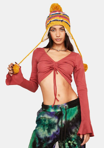 Warming Up To You Crop Top