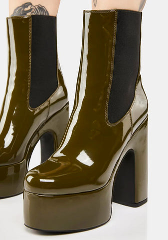 Olivia Athena Platform Boots