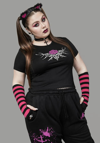 I'm Nobody's Fool Rose Graphic Tee