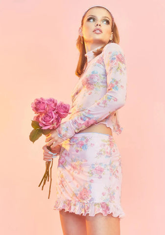 Somebody's Angel Mini Skirt