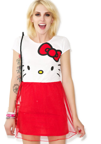 I Am Surprised Hello Kitty Dress