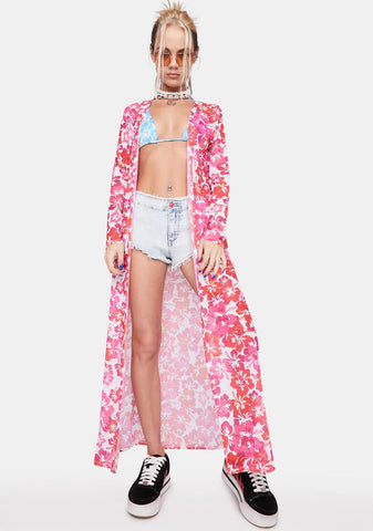 Aloha State Print Duster