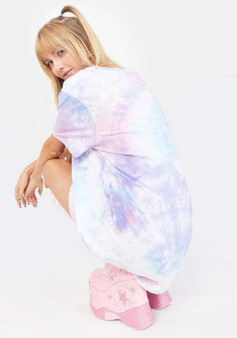 Feels Like Magic Tie Dye Graphic Tee