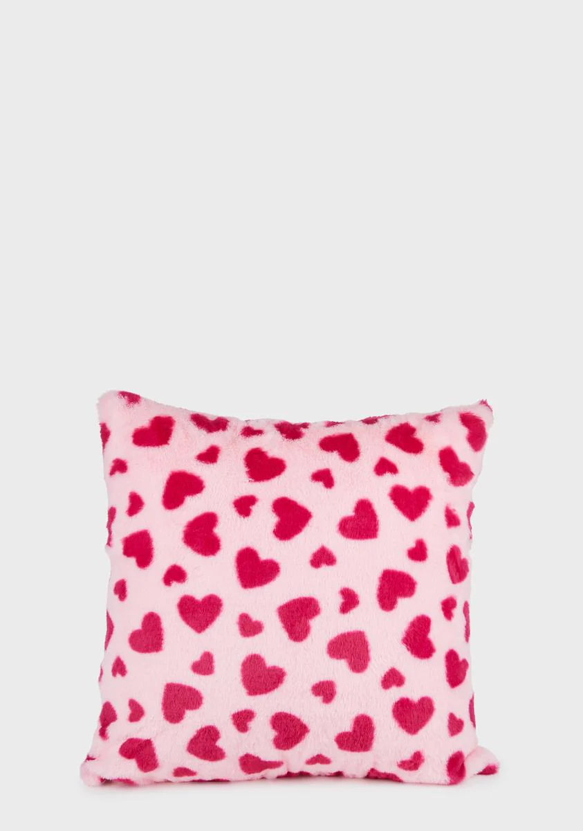 Spoiled Lover Hearts Pillow