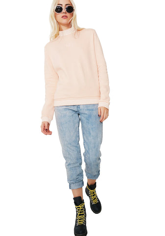 Quinn Mock Neck Sweatshirt