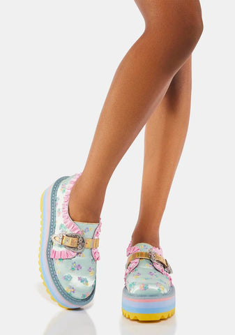 So Refreshing Platform Oxfords