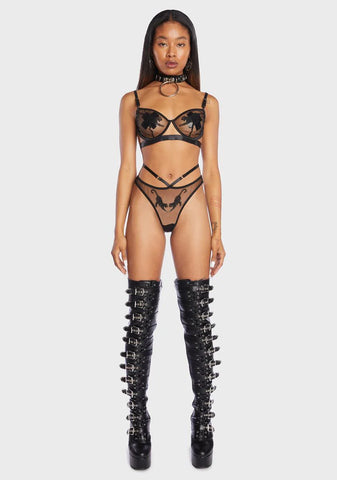 Wild Spots 2 Piece Lingerie Set