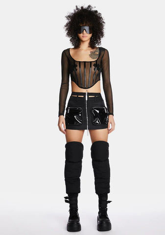 Lost In Fantasy Cargo Skirt