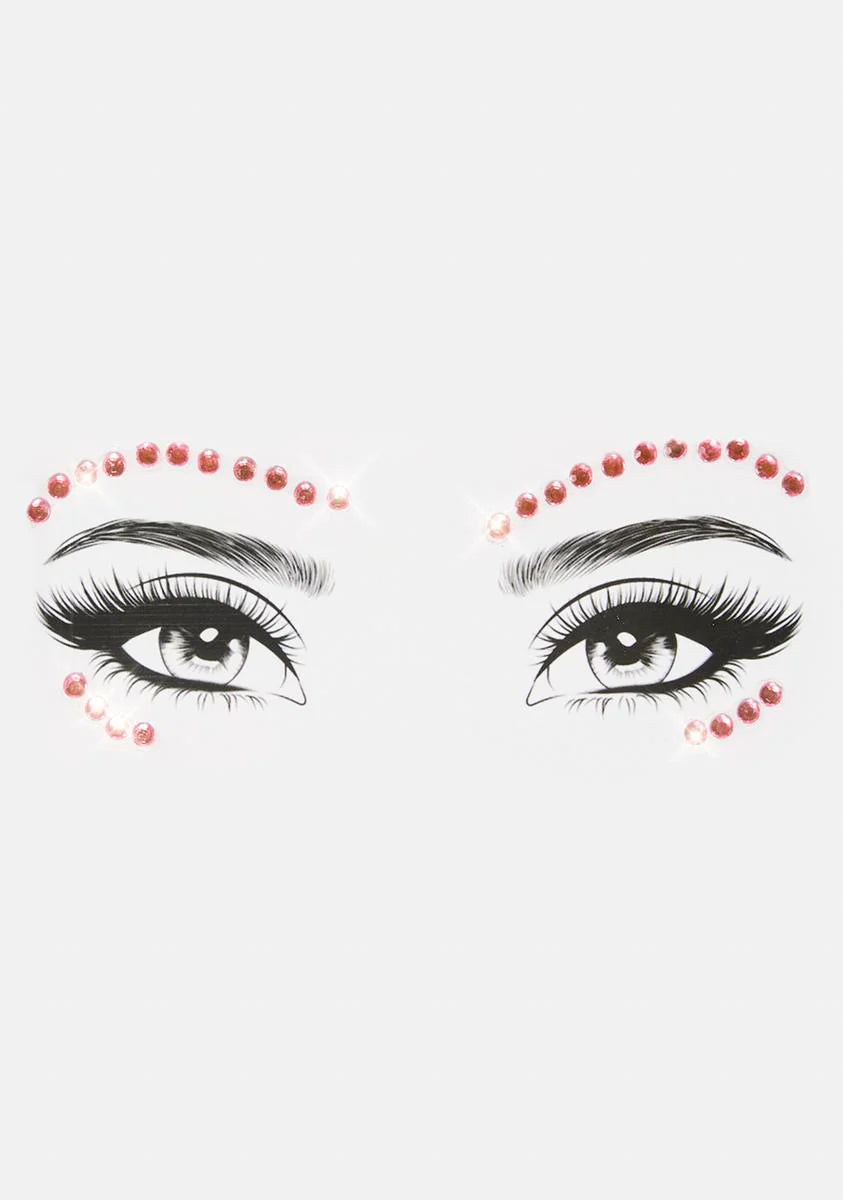 Oh So Sweet Pink Face Gems