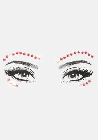 Oh So Sweet Pink Face Gems