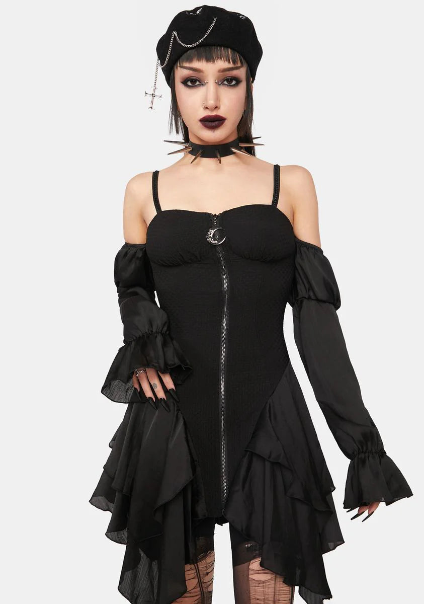 Witchy Corset Mini Dress