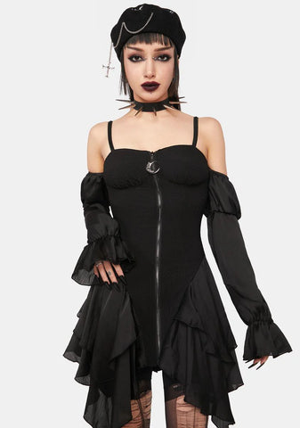 Witchy Corset Mini Dress