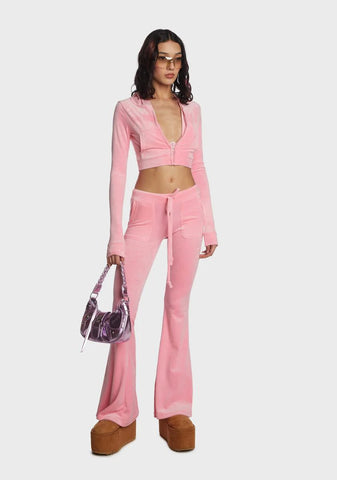 Baby Get Stuff Done 3-Piece Velour Set