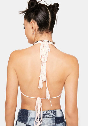 Fit Together Crochet Halter Top