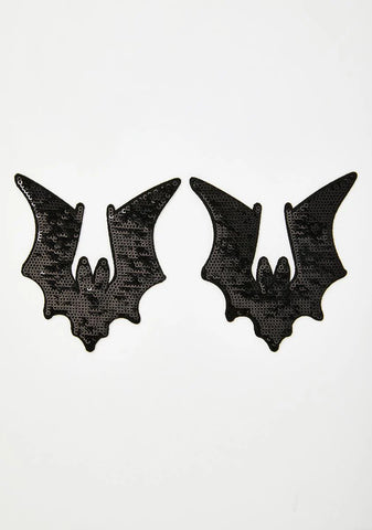 Sequin Bat Pasties