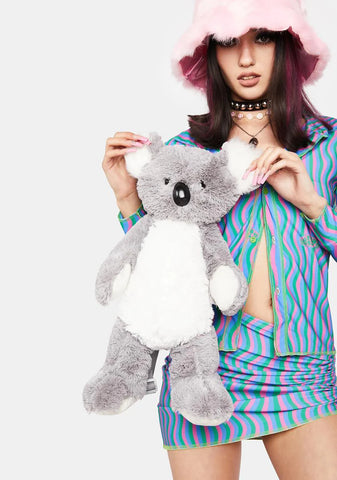 Clinging To You Plush Backpack