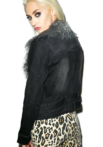 Anita Stretch Denim Jacket