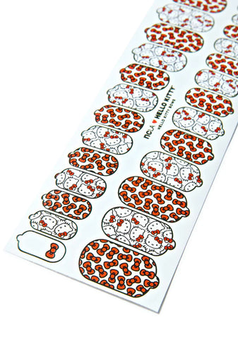 Hello Kitty Bows Nail Wraps