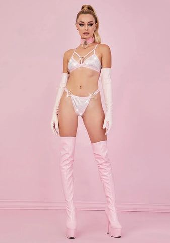 Sparkle Bonbon Rhinestone Thong