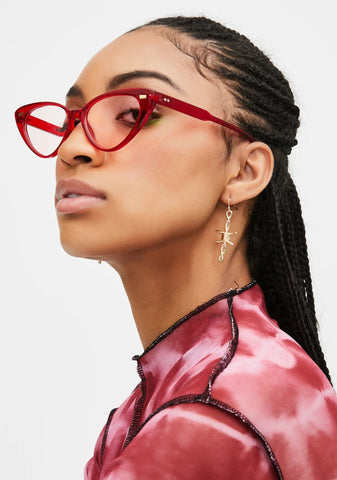 Sharp Intuition Cat Eye Sunglasses