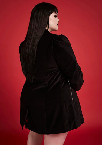 Plus Better By Night Double Breasted Peacoat