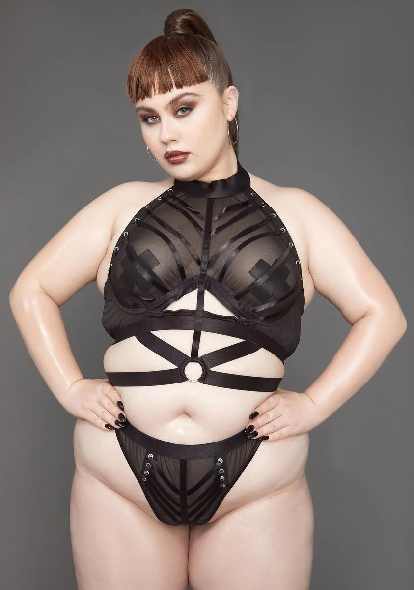 Now For A Good Time Call Lingerie Set